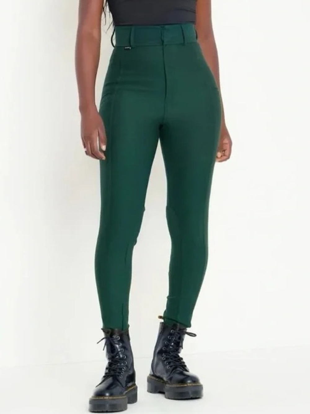 Blackmilk equestrian high waist leggings moss green